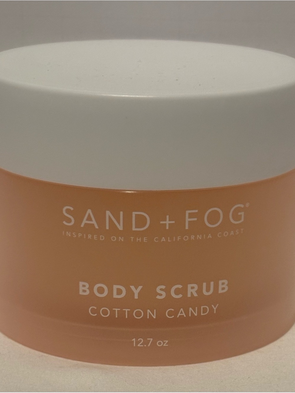 SAND+FOG Cotton Candy Exfoliating Body Scrub 12.7 oz NEW